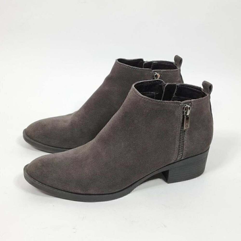 Kenneth Cole New York Suede Grey Boots #161 Size 8